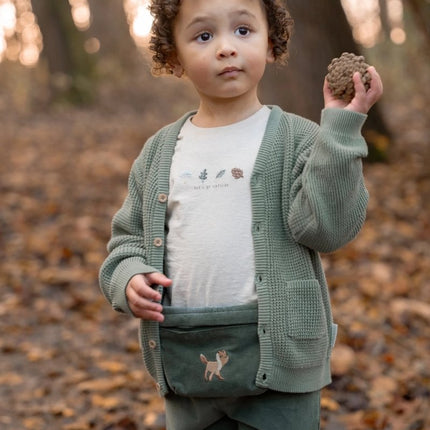 Gebreid vest Forest Green - Babywinkel - 8721122580011
