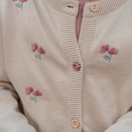 Gebreid vestje Sand - Babywinkel - 8721122581346