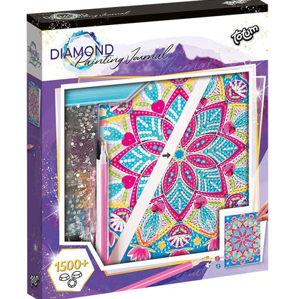 Gekleurde Knutselset Diamond Painting Notitieboek - Babywinkel - 8714274079786