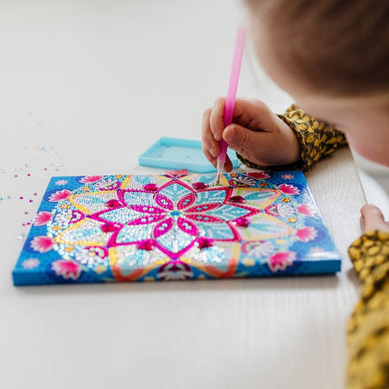 Gekleurde Knutselset Diamond Painting Notitieboek - Babywinkel - 8714274079786