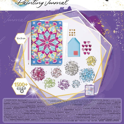 Gekleurde Knutselset Diamond Painting Notitieboek - Babywinkel - 8714274079786