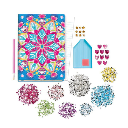 Gekleurde Knutselset Diamond Painting Notitieboek - Babywinkel - 8714274079786
