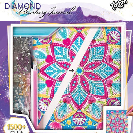Gekleurde Knutselset Diamond Painting Notitieboek - Babywinkel - 8714274079786