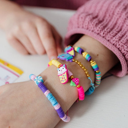 Gekleurde Knutselset Kawaii Armbanden Maken 4st - Babywinkel - 8714274029835