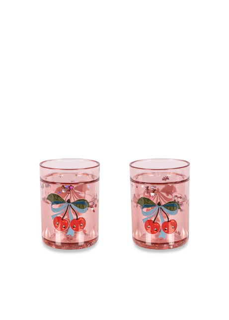 Glitter Bekers Cherry Bow 2st koop je bij Babywinkel