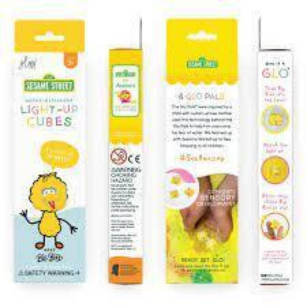 Glo pals light up cubes 4pc Bigbird - Babywinkel - 850016823441