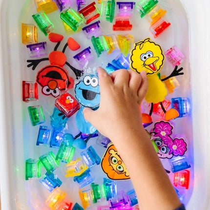 Glo pals light up cubes 4pc Bigbird - Babywinkel - 850016823441