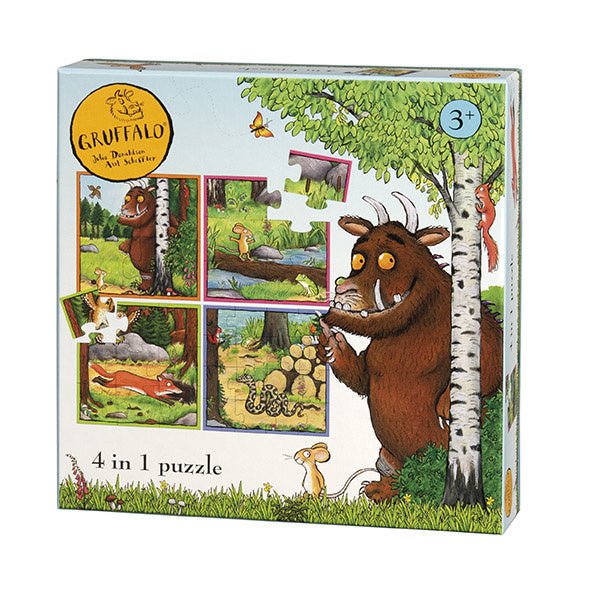 Gruffalo 4 - In 1 Puzzel - Babywinkel - 8714274190214