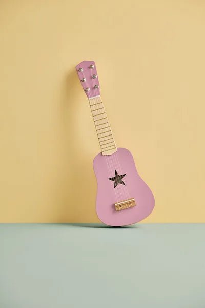 Guitar dark pink - Babywinkel - 7340028735762