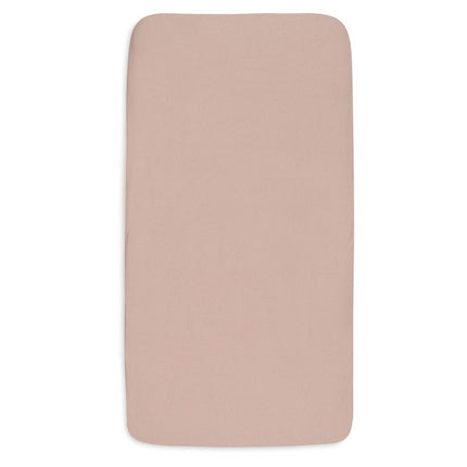 Hoeslaken Jersey 40/50x80/90cm - Wild Rose/Ivory - 2 Stuks - Babywinkel - 8717329400269