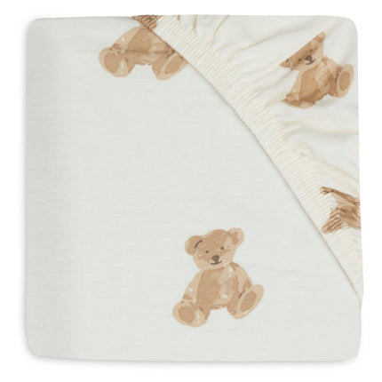 Hoeslaken Jersey 60x120cm - Teddy Bear - Babywinkel - 8717329369429