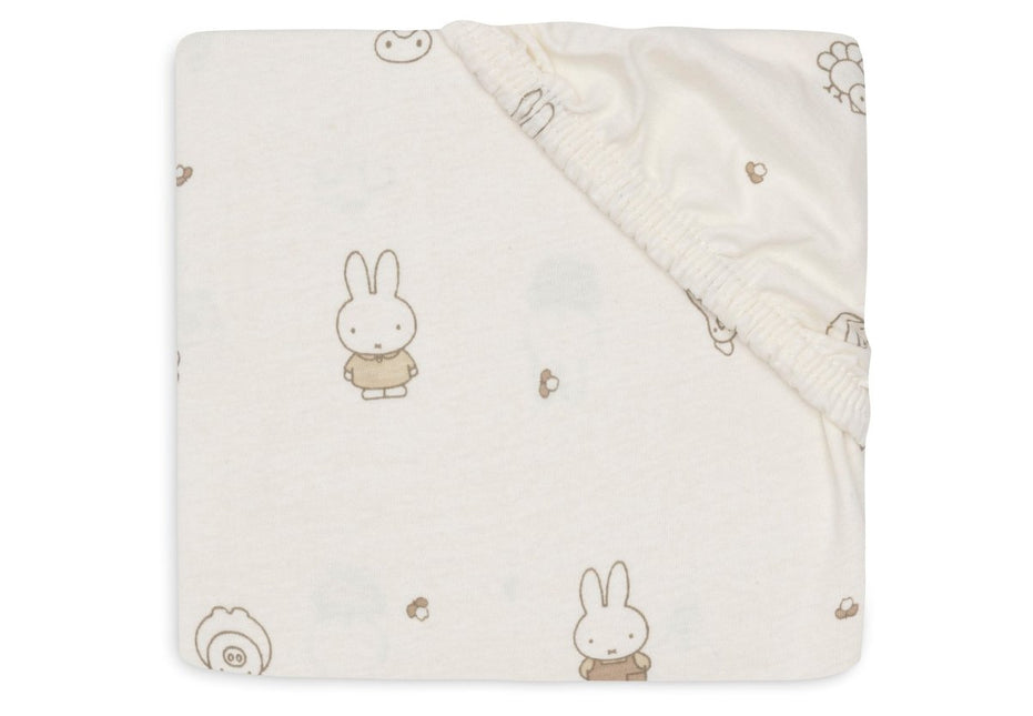 Hoeslaken - Jersey - Nijntje Family Farm 40/50x80/90 cm koop je bij Babywinkel