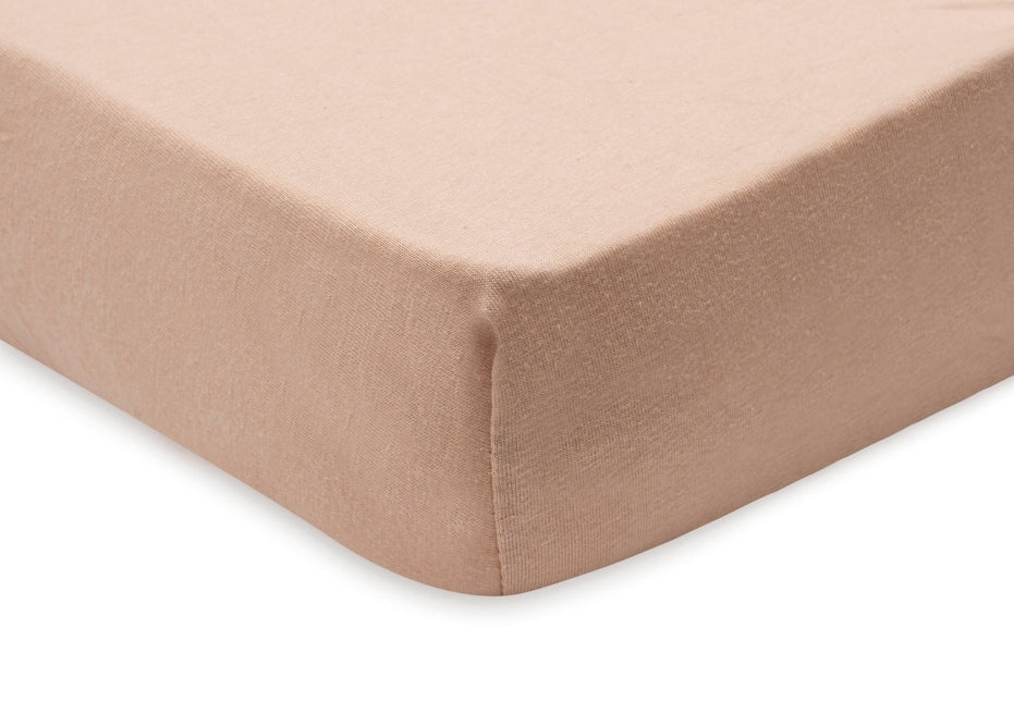 Hoeslaken Set 2 - Pack – Zachte Jersey Blush 70/75x140/150cm koop je bij Babywinkel