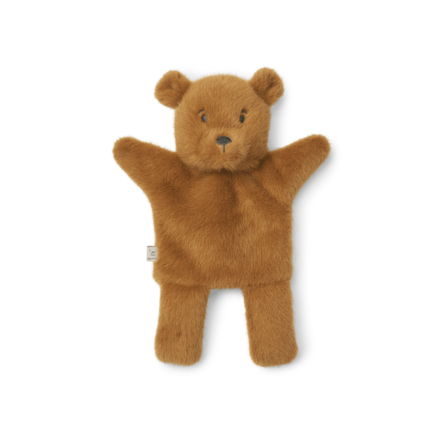 Honor Bear Hand Puppet Golden caramel - Babywinkel - 5715493378332