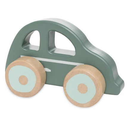 Houten Auto Op Wielen - 3 Stuks - Babywinkel - 8717329394896