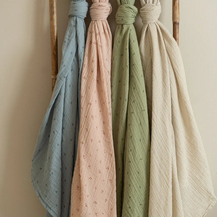 Little Dutch Hydrofiele Doek Pure Sage 120Cm koop je bij Babywinkel