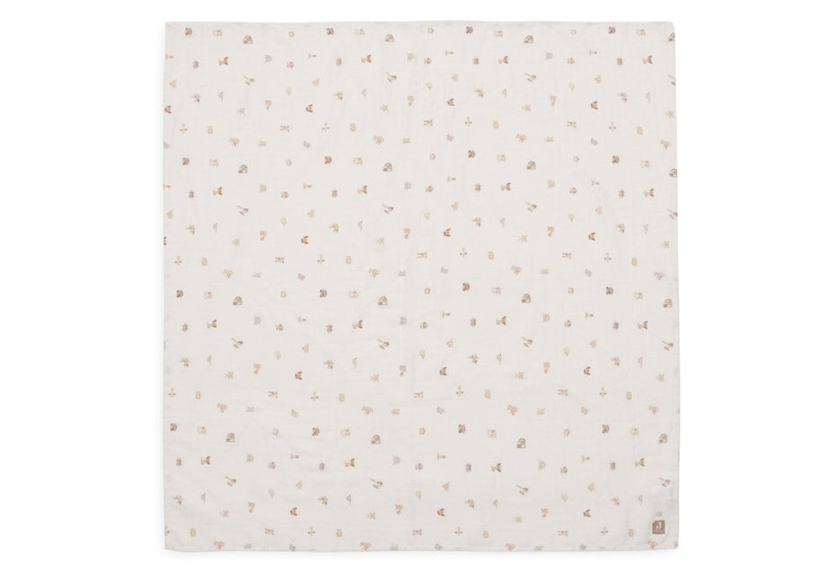 Hydrofiele Doek Large 115x115cm - Animal Friends - 2 Stuks - Babywinkel - 8717329400597