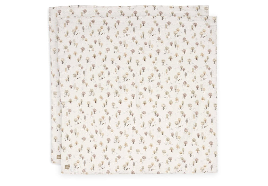Hydrofiele Doek Large 115x115cm - Tiny Park - 2 Stuks - Babywinkel - 8717329400719