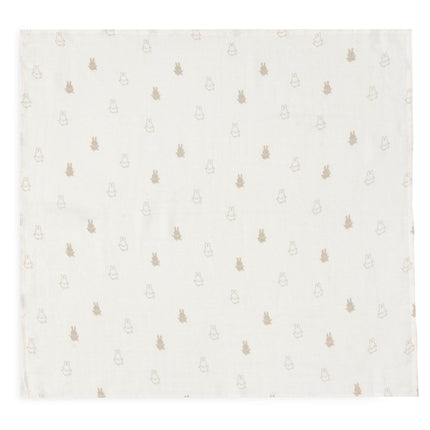 Hydrofiele Doek Small 70x70cm Happy Miffy - Nougat - 3 Stuks - Babywinkel - 8717329378971