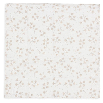 Jollein Hydrofiele Doek Leafy Dreams 70Cm 3St koop je bij Babywinkel