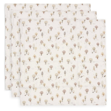 Hydrofiele Doek Small 70x70cm - Tiny Park - 3 Stuks - Babywinkel - 8717329400702