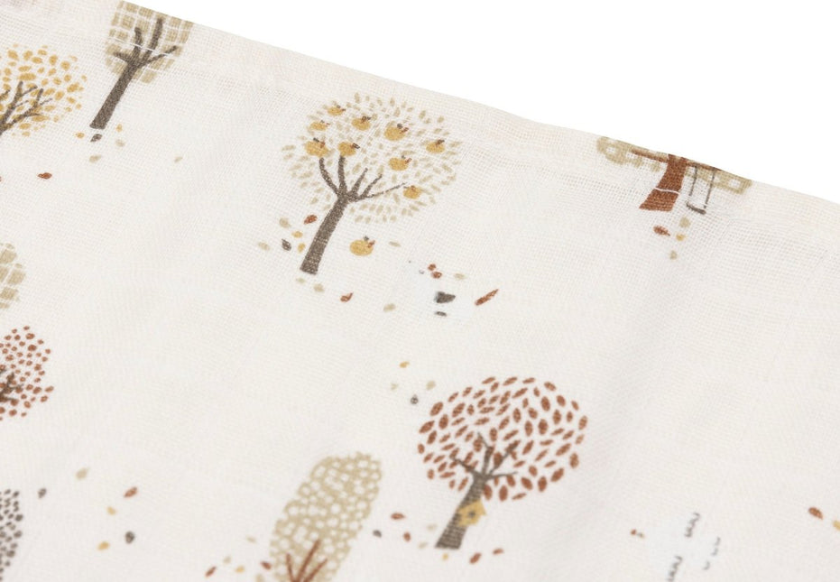 Hydrofiele Doek Small 70x70cm - Tiny Park - 3 Stuks - Babywinkel - 8717329400702