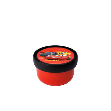 Boîte à fruits Campus 300 ml avec fourchette - Cars Red