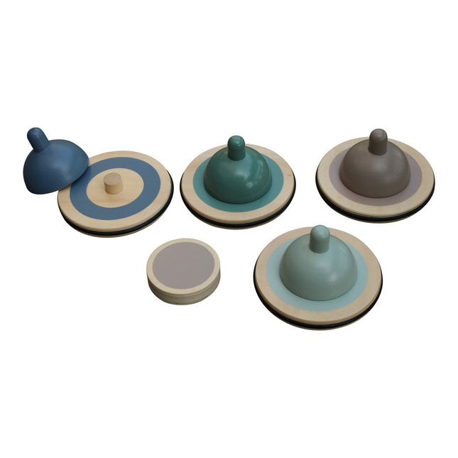 Indoor curling taupe/green koop je bij Babywinkel