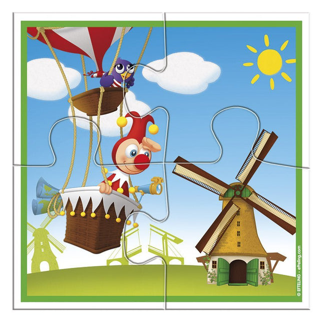 Jokie Puzzel 4st - Babywinkel - 8714274960183