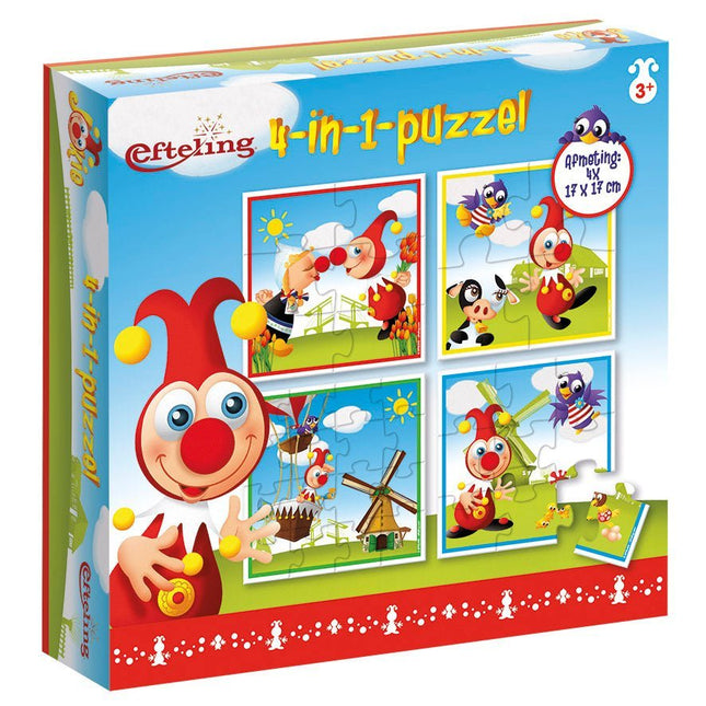 Jokie Puzzel 4st - Babywinkel - 8714274960183