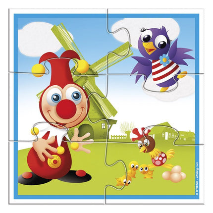 Jokie Puzzel 4st - Babywinkel - 8714274960183