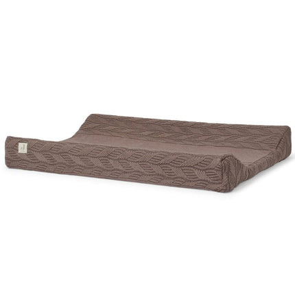 Jollein Aankleedkussenhoes Spring Knit Chestnut 50x70cm - Jollein - Babywinkel - 8717329363045