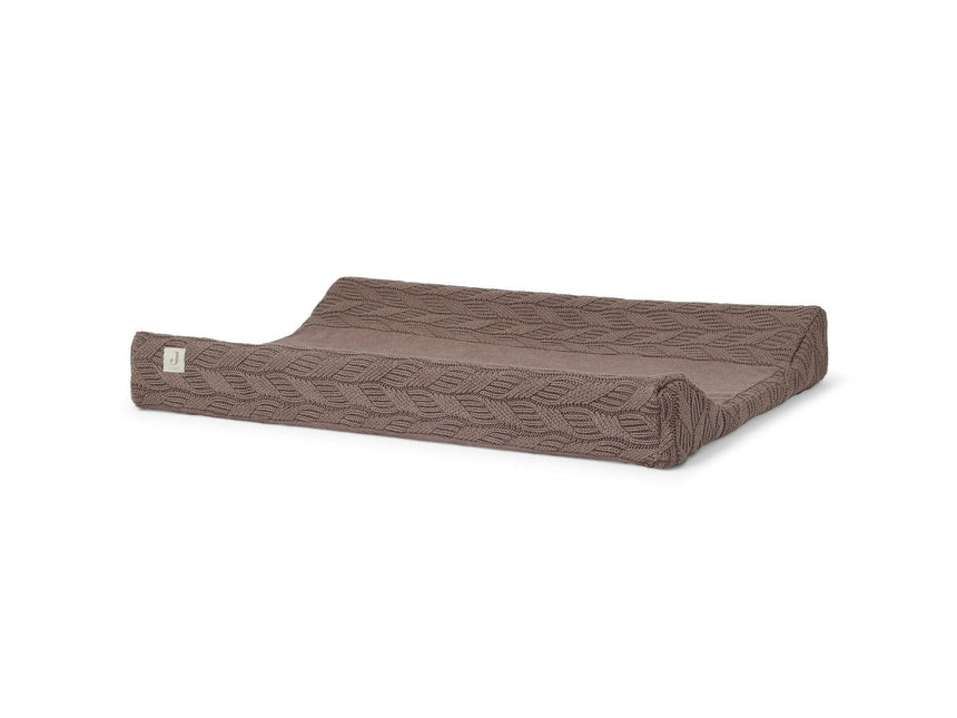 Jollein Aankleedkussenhoes Spring Knit Chestnut 50x70cm - Jollein - Babywinkel - 8717329363045