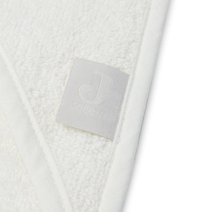 Jollein Badcape Baby Badstof Ivory 75x75cm - Jollein - Babywinkel - 8717329365490
