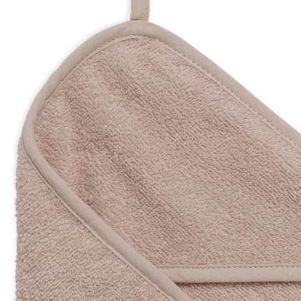 Jollein Badcape Baby Badstof Pale Pink 75x75cm - Jollein - Babywinkel - 8717329358195