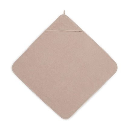Jollein Badcape Baby Badstof Pale Pink 75x75cm - Jollein - Babywinkel - 8717329358195