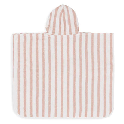 Jollein Badponcho Gestreept Terry Wild Rose - Jollein - Babywinkel - 8717329380981