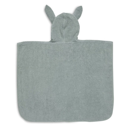 Jollein Badponcho Met Oren Ash Green koop je bij Babywinkel