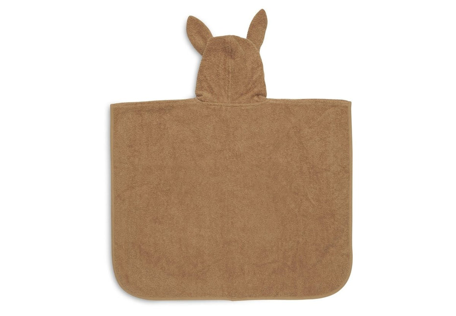 Jollein Badponcho Met Oren Caramel - Jollein - Babywinkel - 8717329365391
