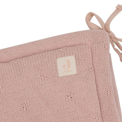 Jollein Boxbumper Cosy Knit Wild Rose 180 X 30 Cm - Jollein - Babywinkel - 8717329386815
