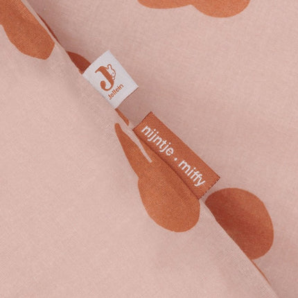 Jollein Dekbedovertrek Peuter Miffy Shadow Wild Rose 100 X 140 Cm - Jollein - Babywinkel - 8717329387850