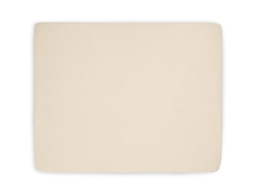 Jollein Hoeslaken Jersey Boxmatras Nougat 75x95cm - Jollein - Babywinkel - 8717329359147