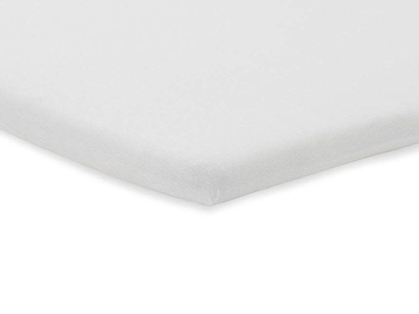 Jollein Hoeslaken Jersey Boxmatras Wit 75x95cm 2st koop je bij Babywinkel