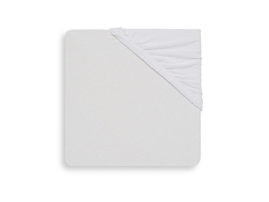 Jollein Hoeslaken Jersey Wit 60x120cm - Jollein - Babywinkel - 8717329355750
