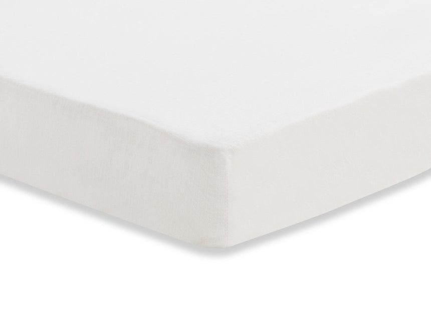 Jollein Hoeslaken Katoen Wit 40x90cm - Jollein - Babywinkel - 8717329315617