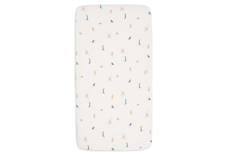 Jollein Hoeslaken Wieg Jersey Jungle Jambo 40/50 X 80/90 Cm koop je bij Babywinkel