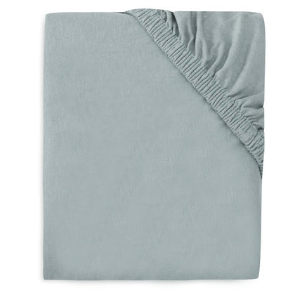 Jollein Hoeslaken Wieg Jersey Sea Green 40/50 X 80/90 Cm - Jollein - Babywinkel - 8717329387164