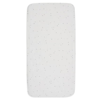 Jollein Hoeslaken Wieg Jersey Twinkling Sea Green 40/50 X 80/90 Cm - Jollein - Babywinkel - 8717329388291