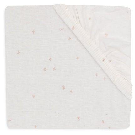 Jollein Hoeslaken Wieg Jersey Twinkling Wild Rose 40/50 X 80/90 Cm - Jollein - Babywinkel - 8717329388307