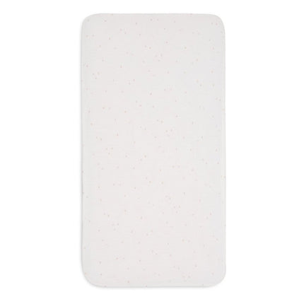 Jollein Hoeslaken Wieg Jersey Twinkling Wild Rose 40/50 X 80/90 Cm - Jollein - Babywinkel - 8717329388307